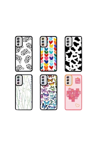 Zore Galaxy Uyumlu M52 Kılıf M-fit Desenli Kapak - Love Story No2 Love Story No2