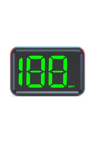Jeehugo X1 Gps Mph Hız Gösterici - Yeşil Ekran, Usb İle Hızlı Kurulum, 3 İnç Hd Büyük Ekran