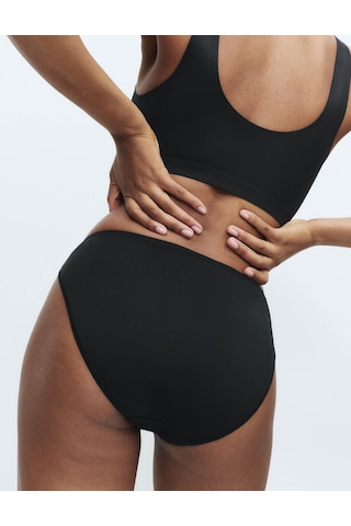 Marks & Spencer 5'li Dikişsiz High Leg Külot Seti T61004100 Siyah