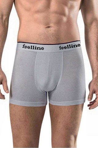 Northcity Erkek Boxer 5'li Paket - Pamuklu Terletmeyen Rahat İçlik Siyah,gri
