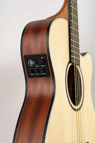 Valler AGX300 Thinbody İnce Kasa Ladin Ağacı Elektro Akustik Gita
