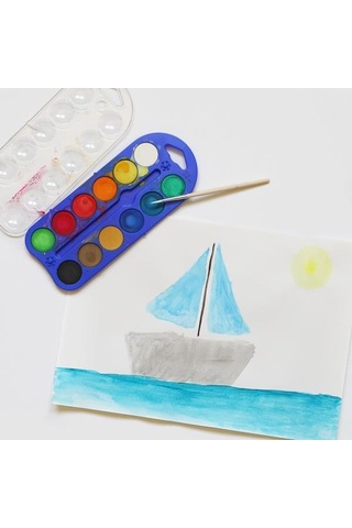 Primo Sulu Boya 12 Renk 25 Mm