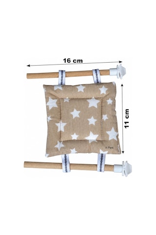 X-perk Kuş Yatağı En 11 Cm Boy 11 Cm