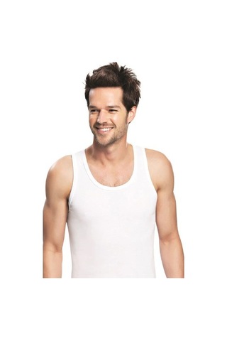 Tutku Erkek 6 'lı Atlet 0101 Beyaz