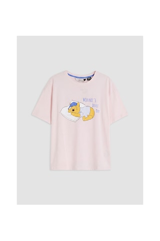 Lcw Young Pembe Winnie The Pooh Baskılı Kadın Pijama Takım