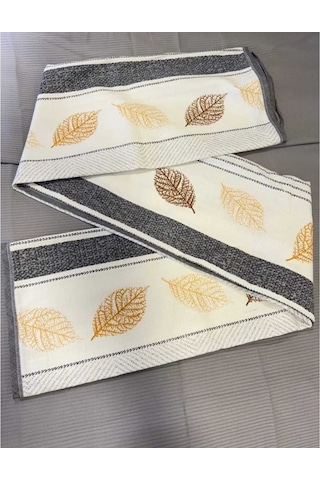 Yaprak Desenli Renkli Tek Kişilik Pike 160x240 Cm Doğadan Hafif Ve Şık Tasarım Renkli