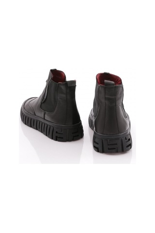 Dgn 16197 Erkek Yani Lastikli Bot Siyah Benfica