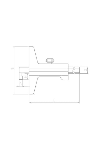 Fett 0-300mm Asimeto Tek Kanca Mekanik Derinlik Kumpası As-322122