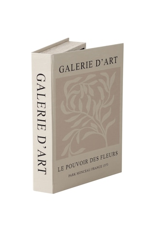 Mudo Home Galerıe D'art Kitap Kutu 19x30 Cm