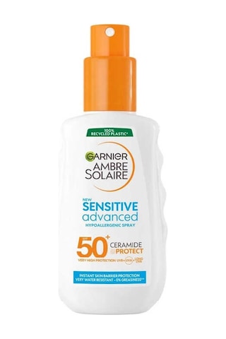 Garnier Ambre Solaire Sensitive Advanced Güneş Koruyucu Sprey SPF50+ 150 ML Garnier Ambre Solaire Sensitive Advanced Güneş Koruyucu Sprey SPF50+ 150 ML