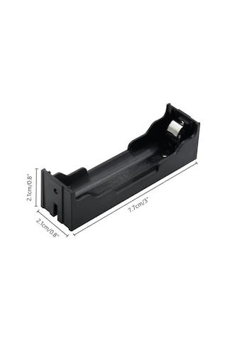 18650 Pil Yuvası Pcb Montajlı Tekli 1