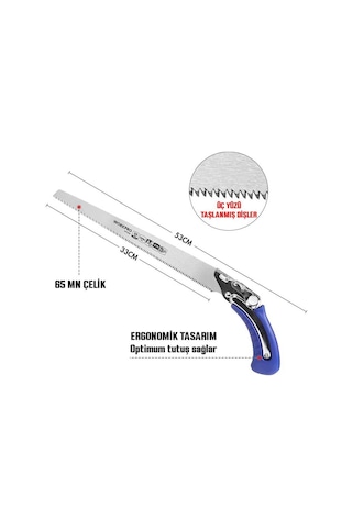 Workpro Wp333008 325mm 8tpı Profesyonel Ağaç Budama Testeresi