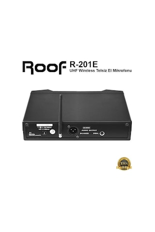 Roof R-201e Uhf Wireless Telsiz El Mikrofonu