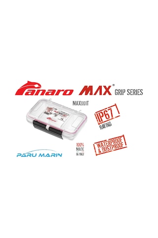 Panaro Max 001t Sızdırmaz Bölmeli Kutu 175 115 47mm.