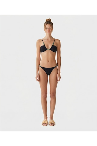 Yargıcı Düşük Bel Bikini Alt 26ykbw1036b 001 Siyah