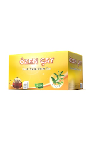 Özen Çay Demlik Poşet Rize Çayı Organik 5 KG
