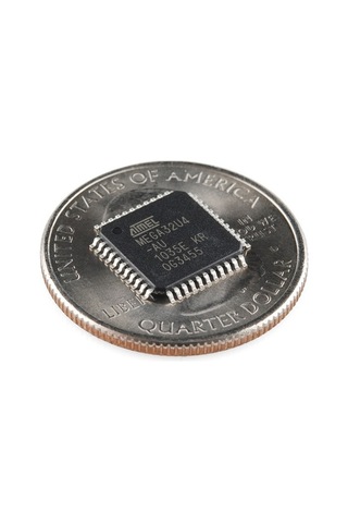Atmega 32U4 Au Tqfp44 12 Kanal 10 Bit Adc Portlu Mikrokontrolcü