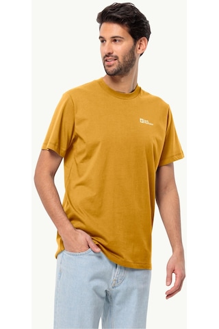 Jack Wolfskin Essential T M Erkek T-shirt-28379-hardal Hardal