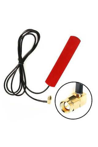 11.5 Cm 3 Dbi 2.4-2.5 Ghz Rf Sma Erkek 90 Derece Lte Patch Anten