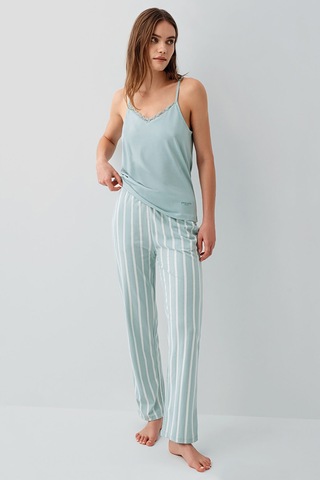 Pierre Cardin Kadın Yeşil 3lü Pijama Takım Pc9154-s-v1 Yeşil
