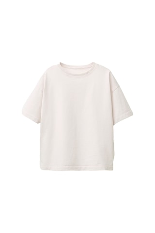 Zuzunga Unisex Basic Kısa Kollu Çocuk T-shirt Beyaz