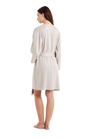 Blackspade Kadın Saten Sabahlık 60487 - Krem