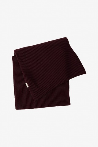 AC&Co / Altınyıldız Classics Erkek Bordo Rüzgar Geçirmez Sıcak Tutan Triko Atkı-bere Set