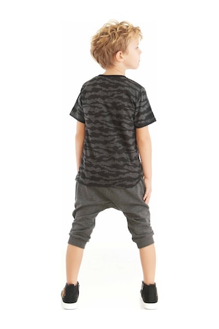 Denokids Mshb&g Dino Explorer Erkek Çocuk T-shirt Kapri Takım Çok Renkli