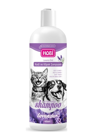 Hobi Lavanta Kokulu Kedi Köpek Şampuanı 400 ML