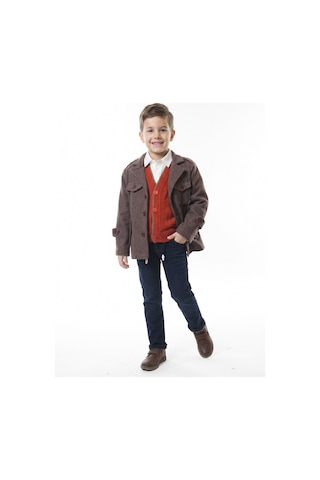 Xo Kids Erkek Çocuk 4lü Alt Üst Takım 2-5 Yaş 12207 Kahverengi