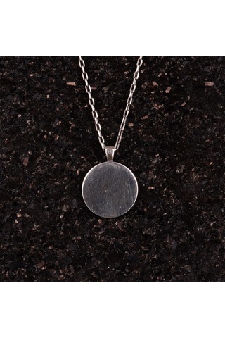 Çift Başlı Kolye, Tarihsel Kolye, 925 Ayar Gümüş Erkek Gümüş