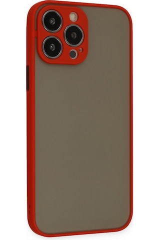 FitCase Apple Uyumlu iPhone 14 Pro Max Montrea Silikon Arka Kapak