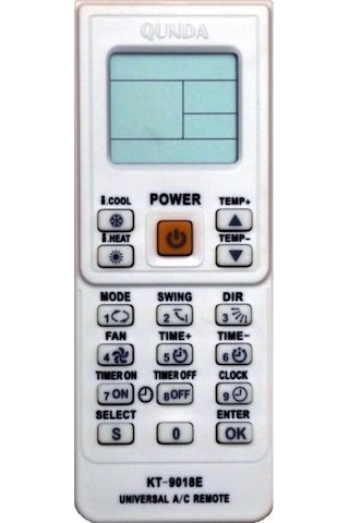 Kt9018E Universal Klima Kumanda 4000 Model