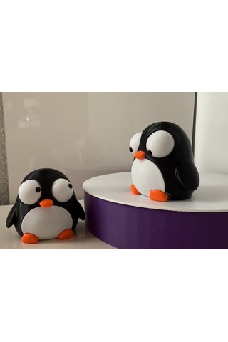Sevimli Panda Dözleri Hareketli 3d Baskı