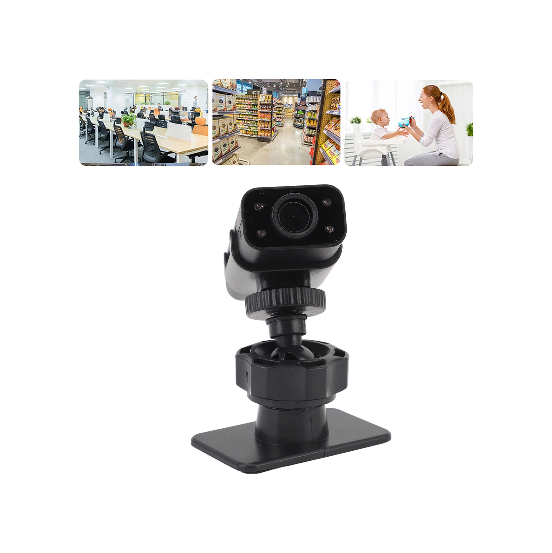 Shineyee 1080p Hd Akıllı Kablosuz Wifi Gözaltı Kamerası, Uzak Kumanda, Hareket Algılama, İnfrafed Gece Görüşü Ve Döngü Kaydı İle Ev Ve Spor Güvenliği