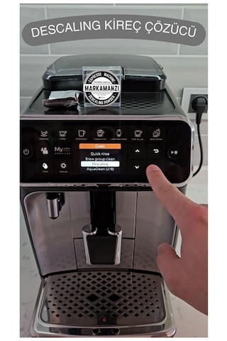 Espresso Kahve Makinası Kireç Çözücü Descaling 3adx10gr Philips Uyumlu