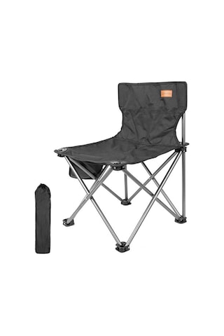 Suofeng Taşınabilir Balıkçı Piknik Sandalyesi Xl Siyah