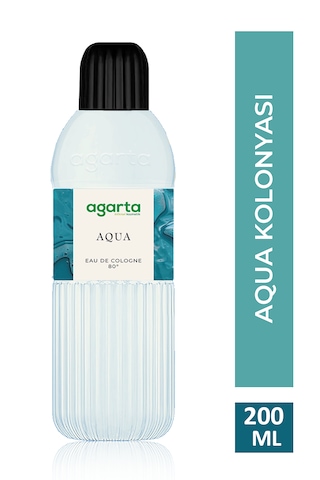 Agarta 80 Derece Aqua Kolonya Pet Şişe 200 ML