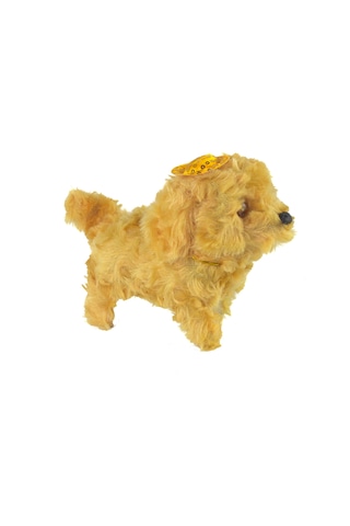 Oyuncak Pelüş Köpek Sevimli Köpek Sesli Hareketli Sarı