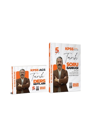 2027 Kpss Tarih 5yüz Ders Notları + Soru Bankası 2 Li Set -mehmet Celal Özyıldız Retro Yayın