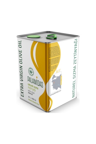 18 LT Tnk Soğuk Sıkım Natürel Sızma Zeytinyağı