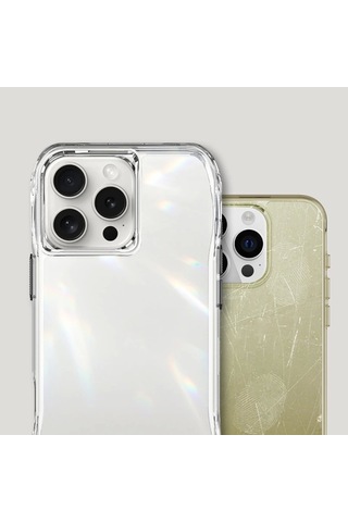 Apple Uyumlu iPhone 16 Pro Max Kılıf Airbagli Şeffaf Redclick İncek Kapak