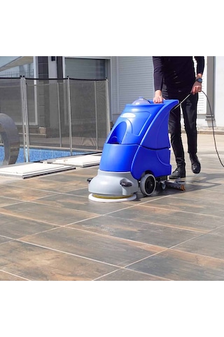 Cleanvac E 3501 Elektrikli Sert Zemin Temizleme Makinesi