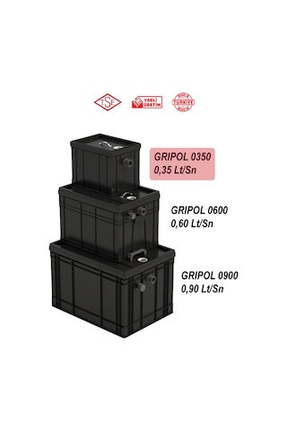 GRIPOL Yağ Ayırıcı 46 Lt Lamella Seperatör Teknolojisi