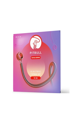 Pitbull Venus 7 Telli Elektro Gitar Teli Veg 10-60 7 Strings