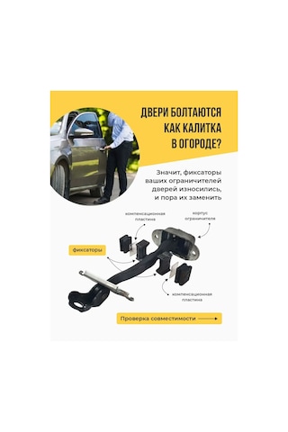 Kompania Fixavto Mitsubishi Lancer Cedıa Ix Kapı Sınırlayıcı Tamir Seti 96787108