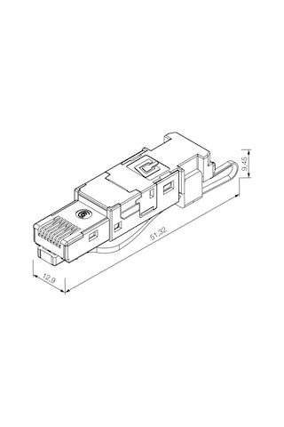 Weidmüller Profinet Konnektör Rj45 Metal Gövde 1963600000
