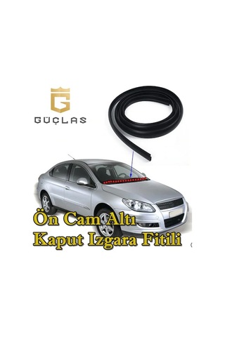 Ön Cam Dış Panel Mühür Fitili - Araç Kaput Su Engelleyici Fitil Bantsız