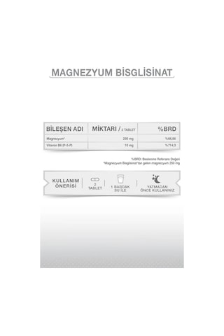Goodday Magnesium Plus Bisglisinat 30 Tablet 3 Adet