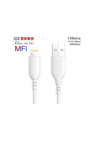 Kuulaa 1m Mfı Sertifikalı iPhone Uyumlu Usb Şarj Kablosu- 5775